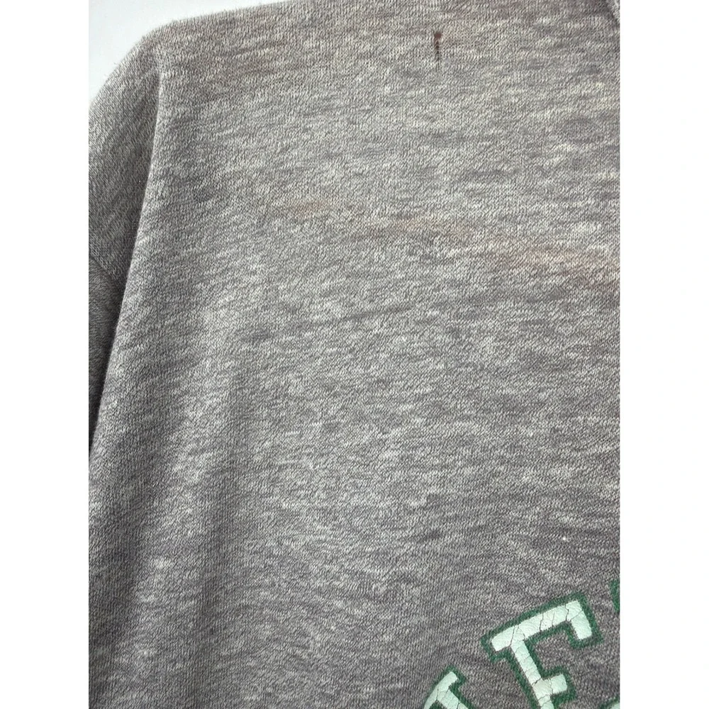 Vintage Champion New York Jets 85 T Shirt XL Gray Heather Single Stitch USA Made - Picture 9 of 9